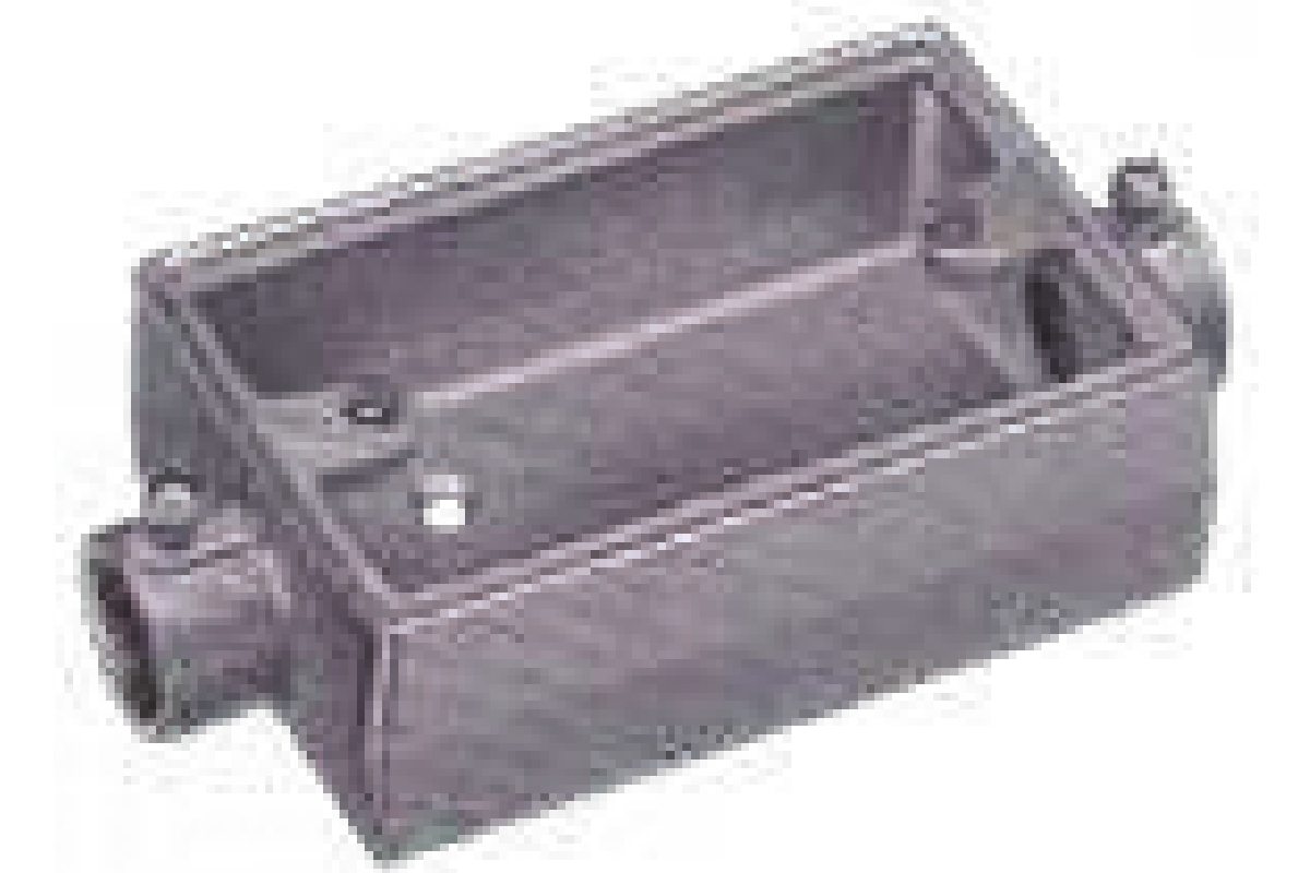 SURFACE BOX 2 WAY (STEEL/ALUMINIUM)